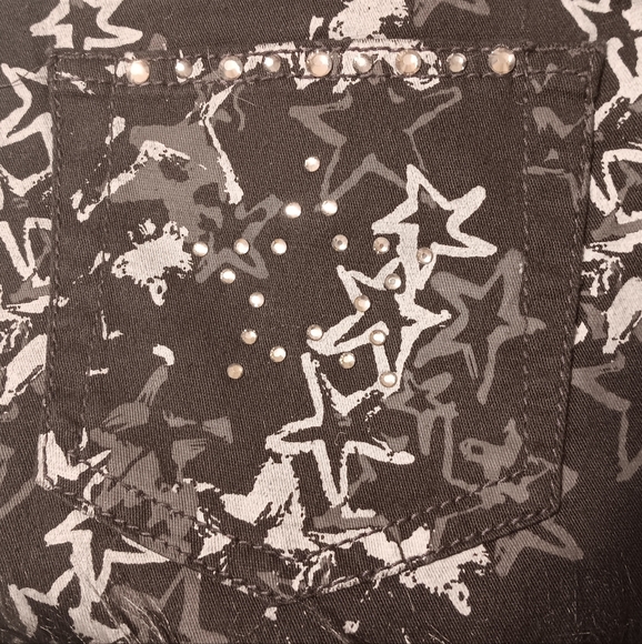 Custom Y2K Vanilla Star fur mini skirt - Picture 2 of 8